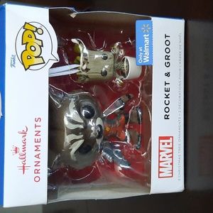 Funky pop Christmas ornament